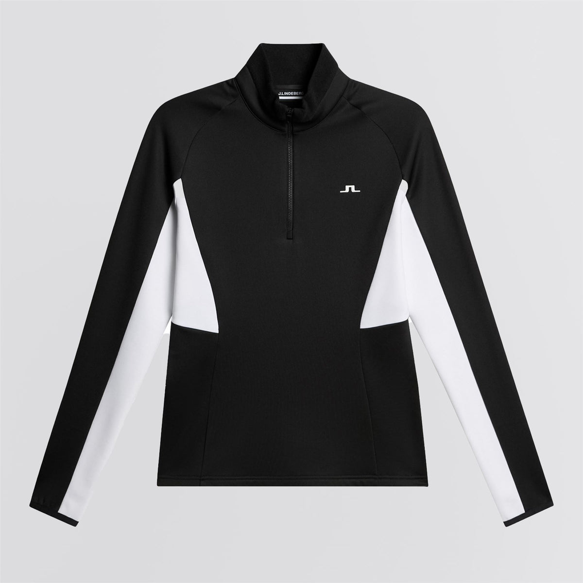 Womens Arja Quarter Zip Mid Layer Black