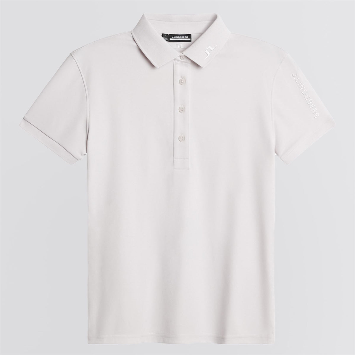 Womens Tour Tech Polo Grey Lilac