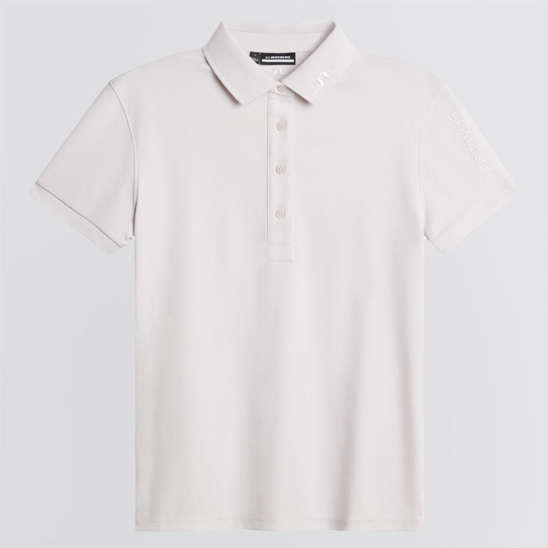 Womens Tour Tech Polo Grey Lilac