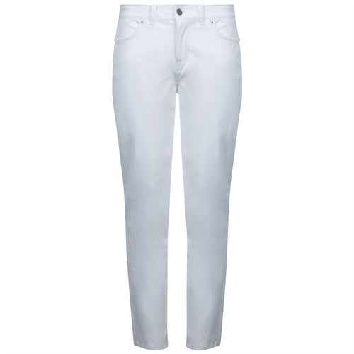 Womens Flex Slim Five Pocket Pant White - 2024