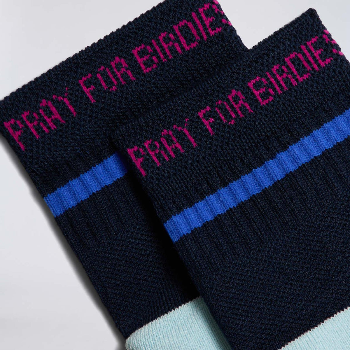 Pray For Birdies Quarter Socks Twilight/Lisbon