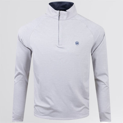 Stealth Performance Quarter Zip Mid Layer British Grey