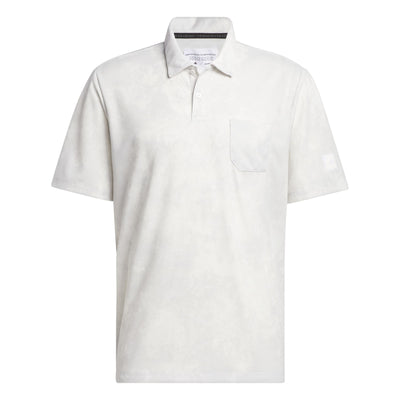 Adicross Polo Print Design with Chest Pocket Grey One - SS24