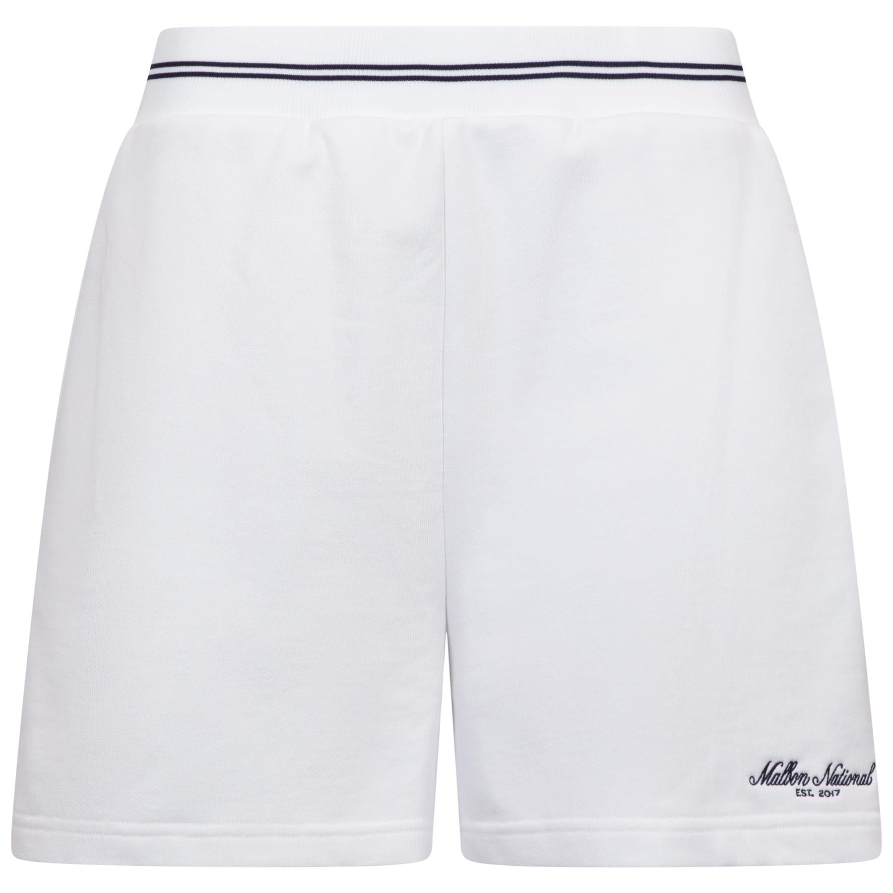 Malbon Golf Billie Sweatshorts Snow White | TRENDYGOLFUSA.COM