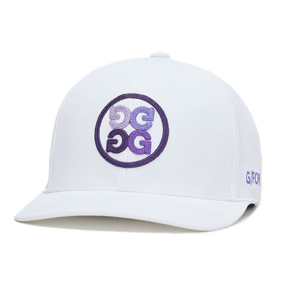 Gradient Circle G's Stretch Twill Snapback Hat Snow - SS24