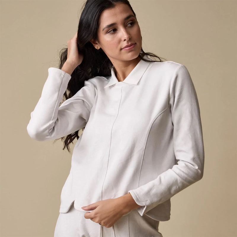 Womens Tulip Crewneck Knit