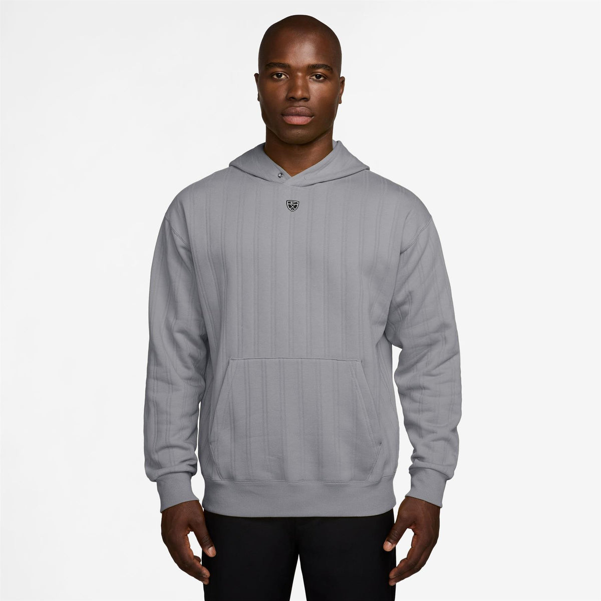 Therma-Fit Fairway Fresh Hoodie Oversized Fit Wolf Grey/Black