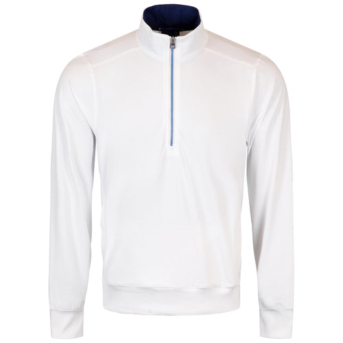 Cool Colt Quarter Zip Mid Layer White - SS25