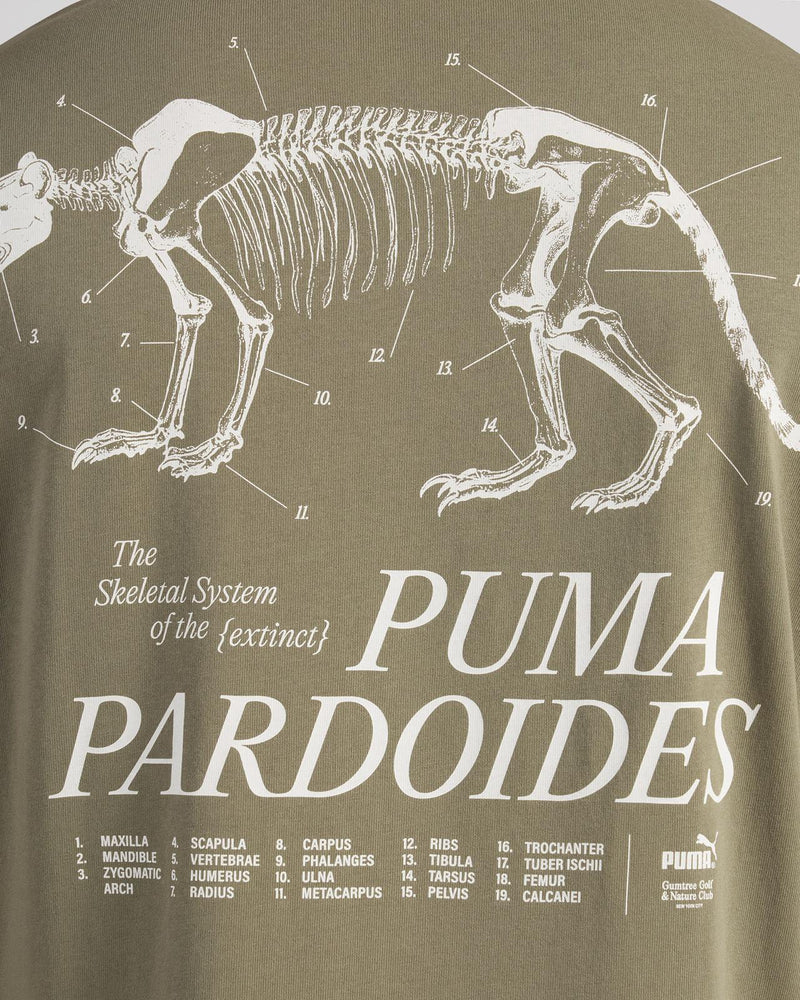 x GGNC Pardoides Tee Dark Sage