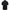 Zip Placket Fine Pique Polo Black
