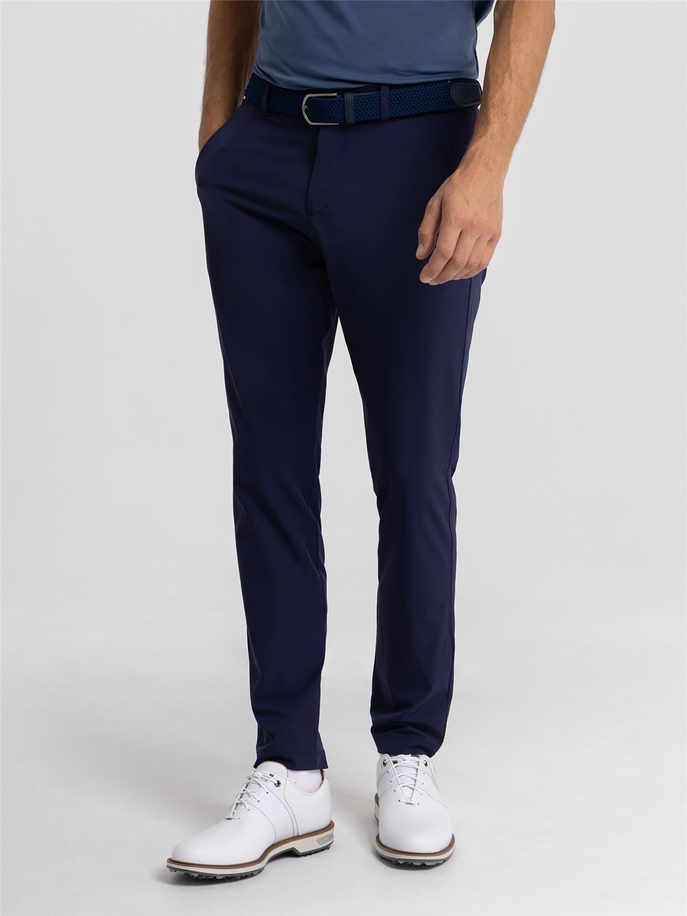 Iver Tailored Fit Pants Atlanta Blue