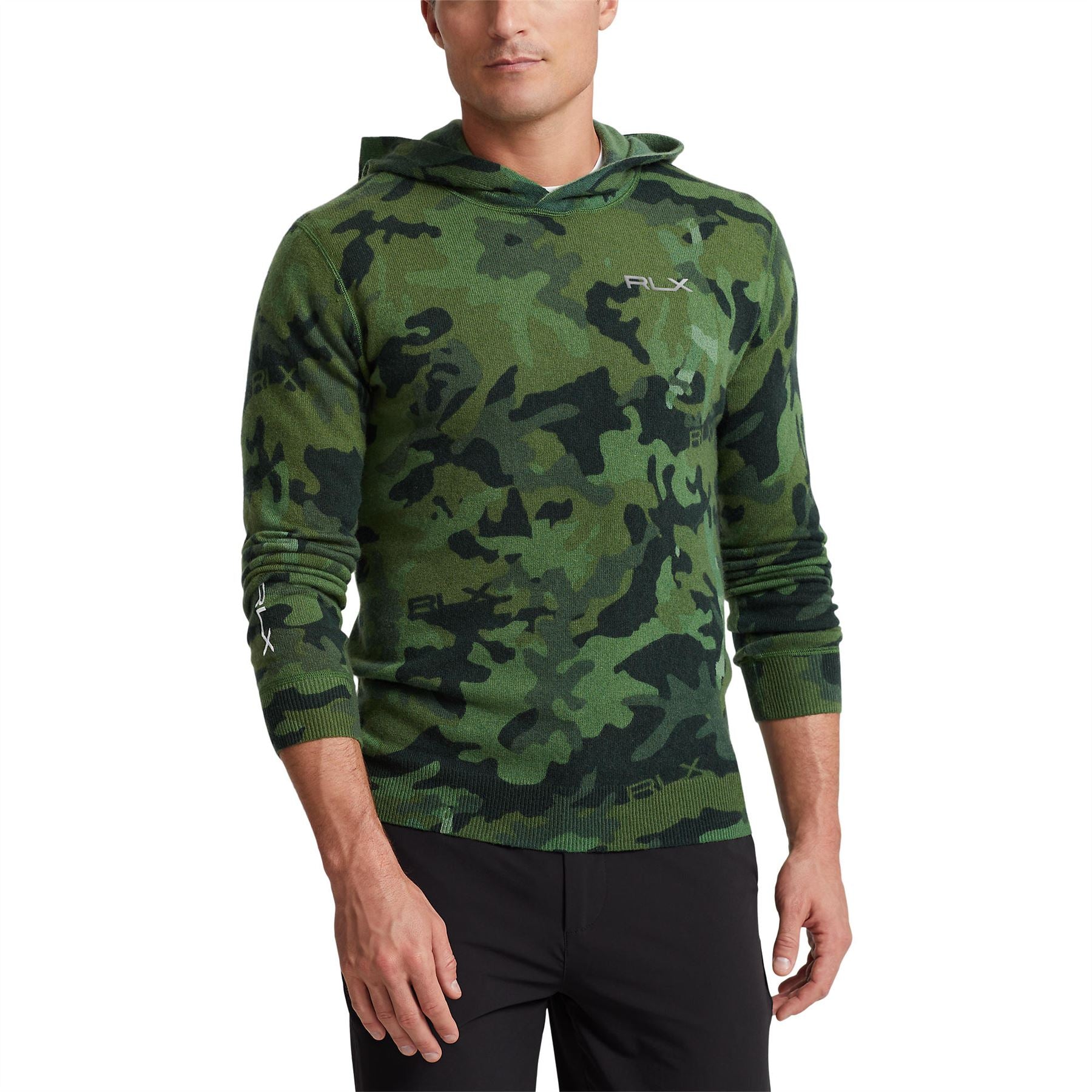 Rlx camo online hoodie