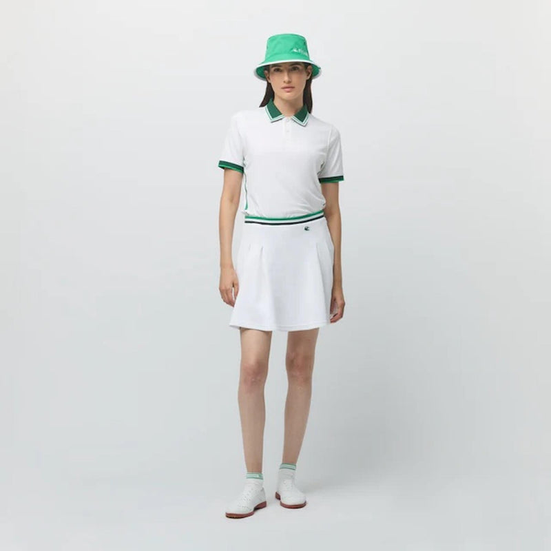 Womens Striped Airloft Pleated Skirt
