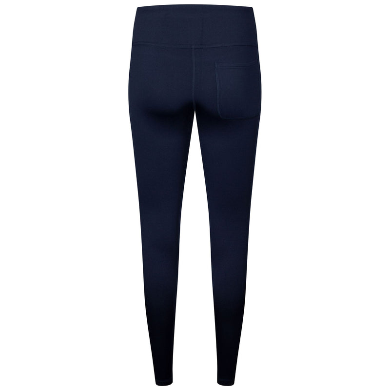 Womens Fleece Back Legging Navy