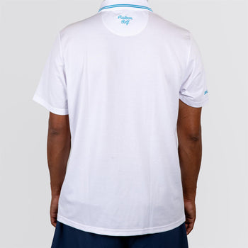 Malbon x Santa Cruz Fairway Polo White | TRENDYGOLF USA
