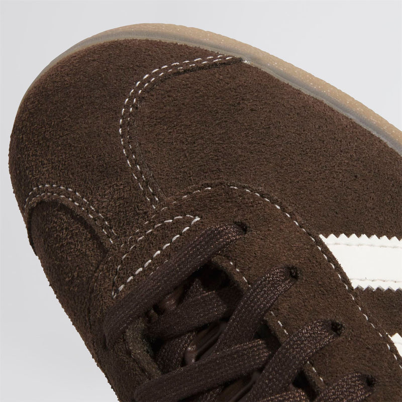 Gazelle Spikeless Golf Shoes Dark Brown/Chalk White/Gum
