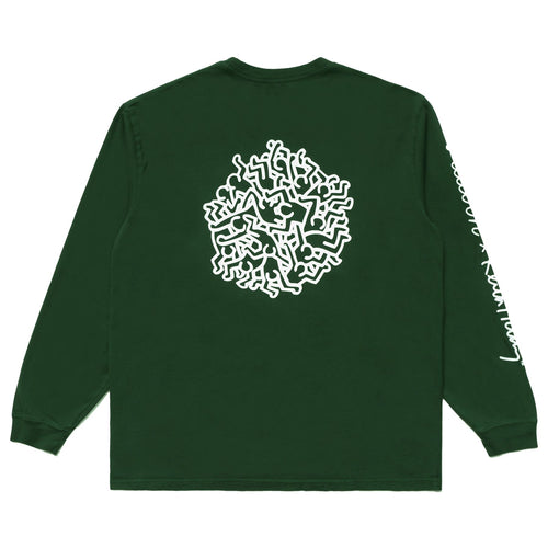 x Keith Haring LS Tee Green - AW24