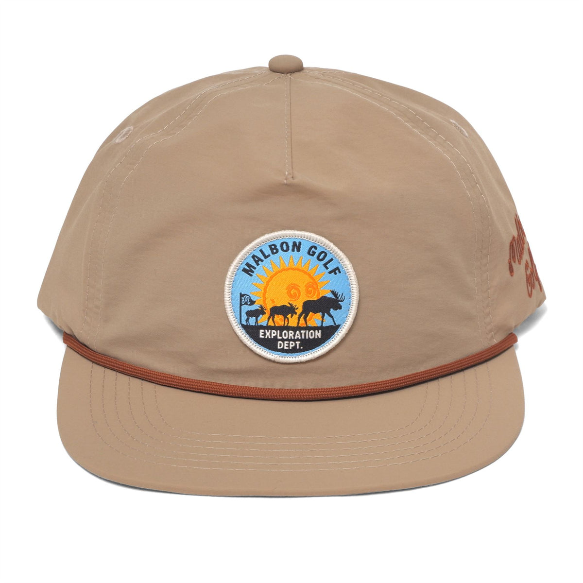 Exploration Dept. Nylon Rope Cap Khaki