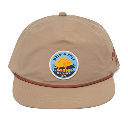 Exploration Dept. Nylon Rope Cap Khaki - AW24