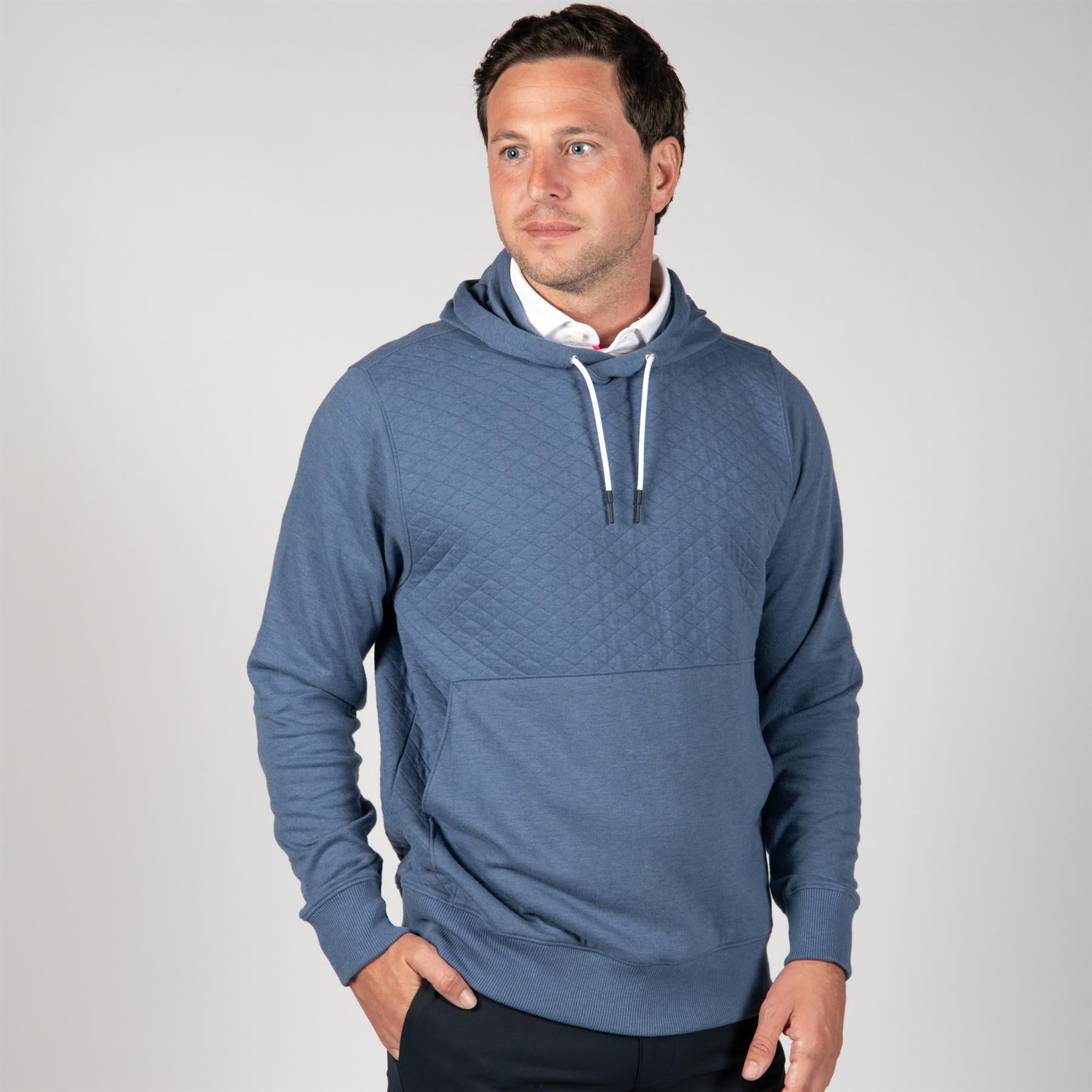 Andy Hoodie Atlantic Heather TRENDYGOLF USA