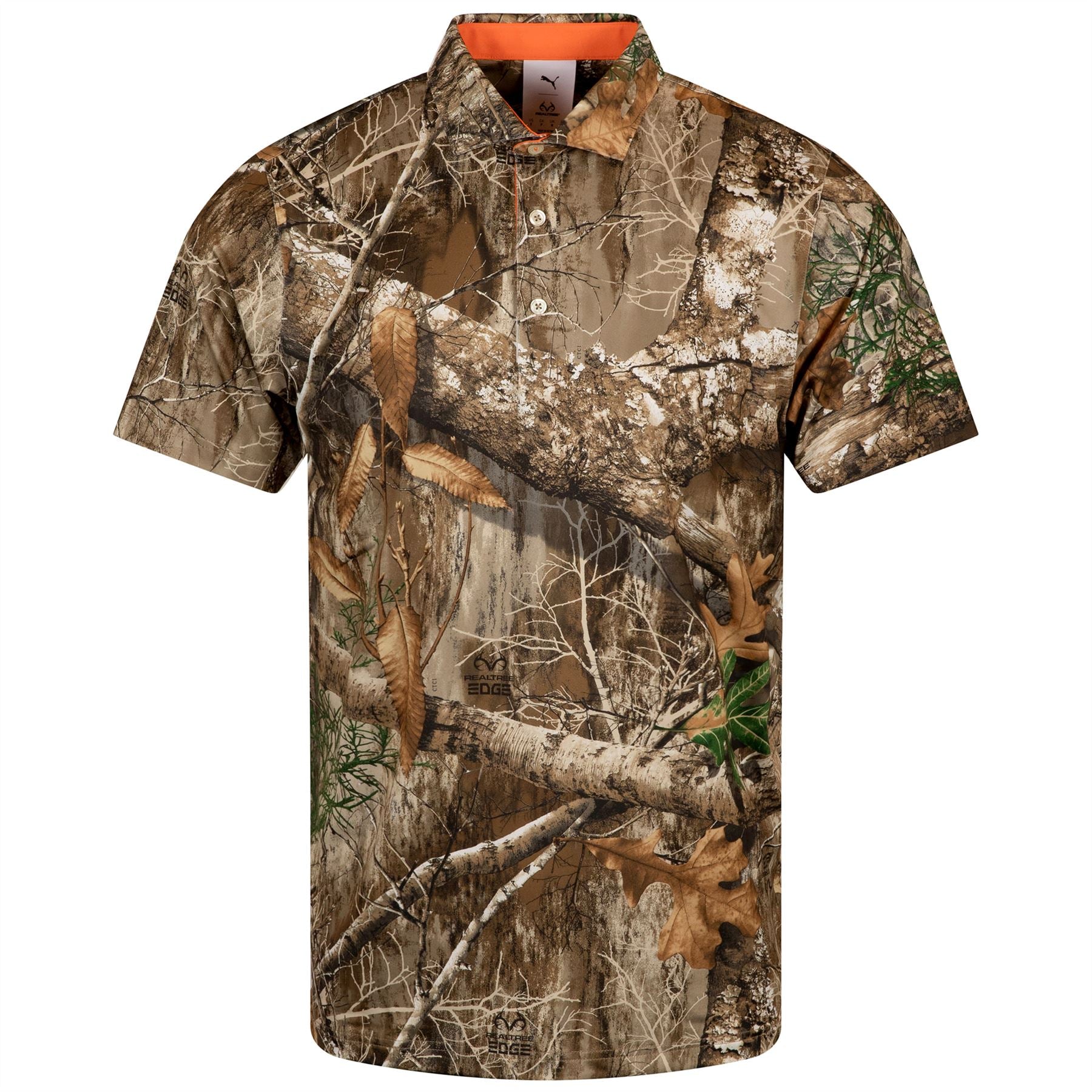 Puma x Real Tree Camo Polo Deep Forest | TRENDYGOLF USA