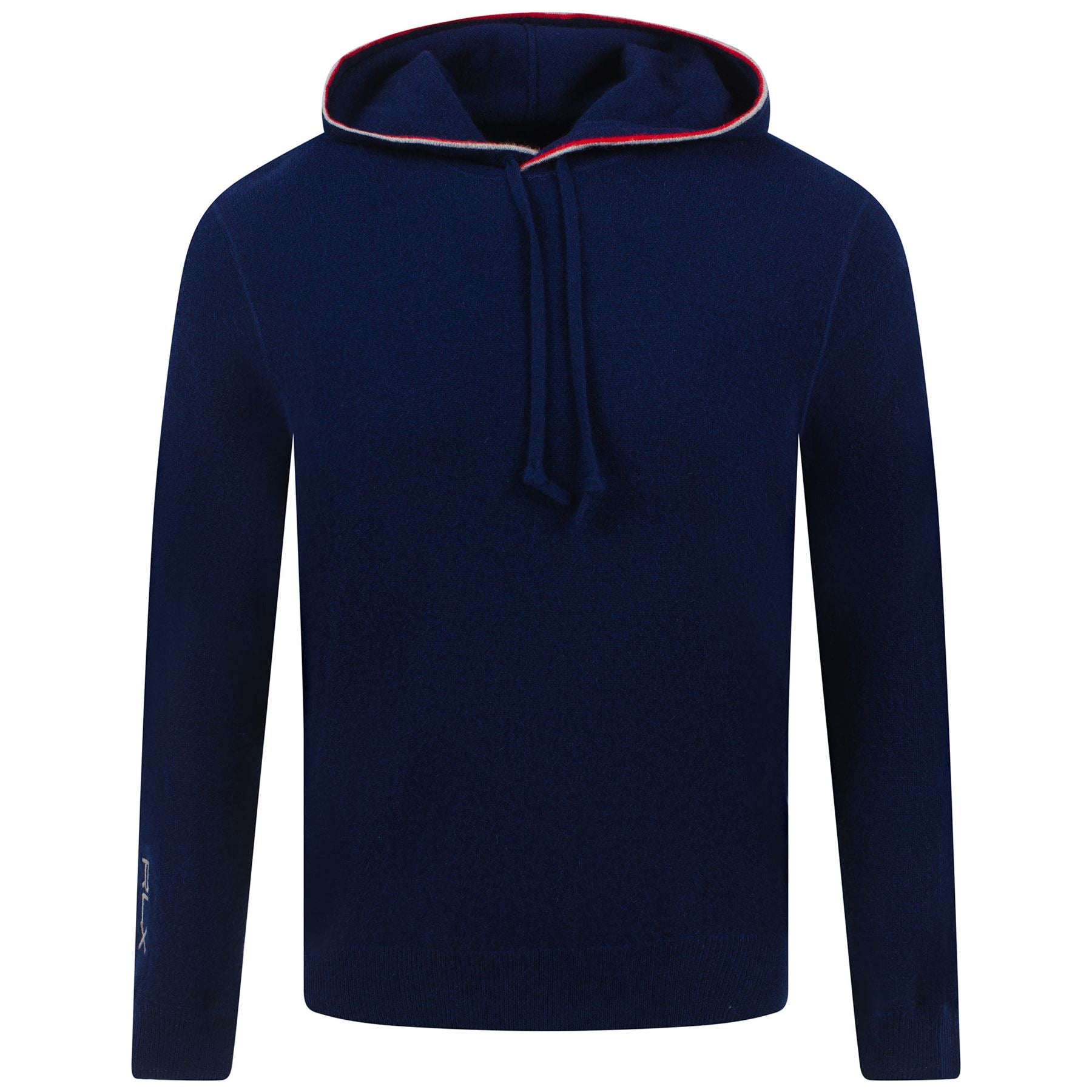 RLX Cashmere Hoodie French Navy/Martin Red - SS23 – TRENDYGOLFUSA.COM