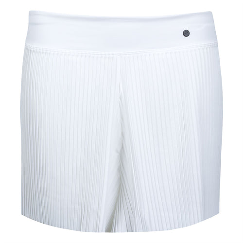 Womens Dri-Fit Ace Pleated Shorts White - AW22