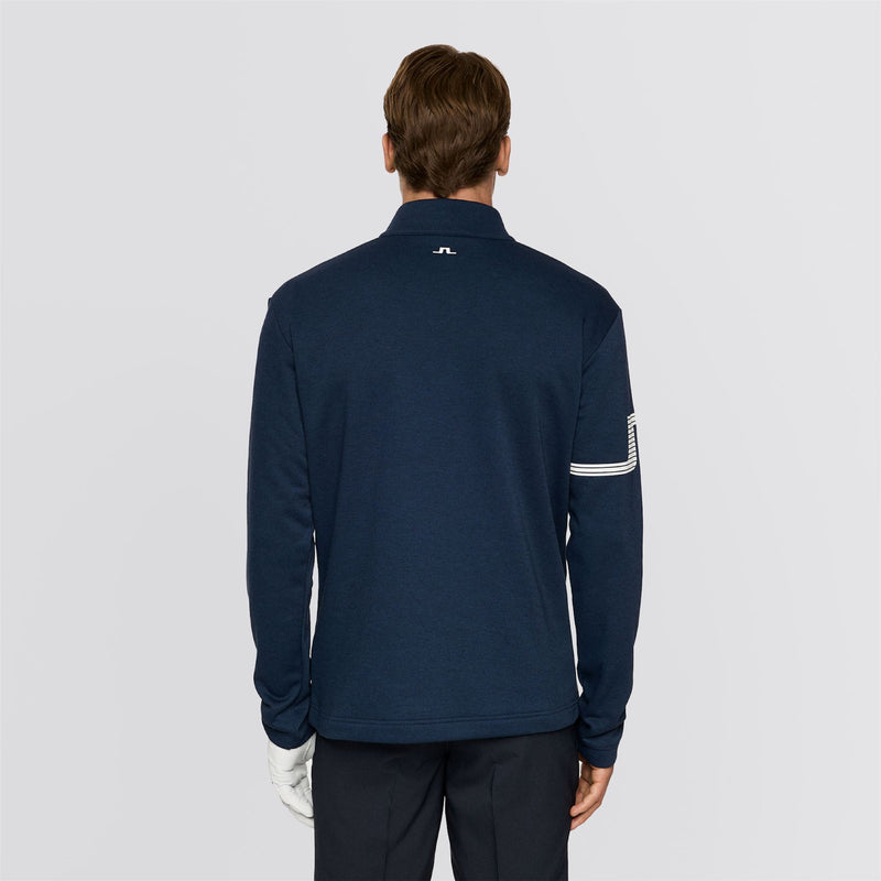 Heath Strike Mid Layer Navy Melange