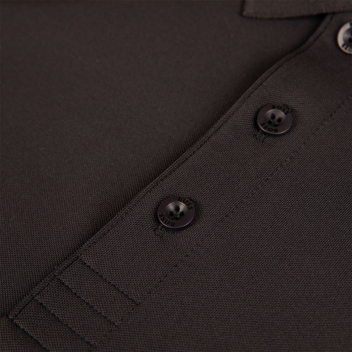 Paddy TOC Pique Polo Black