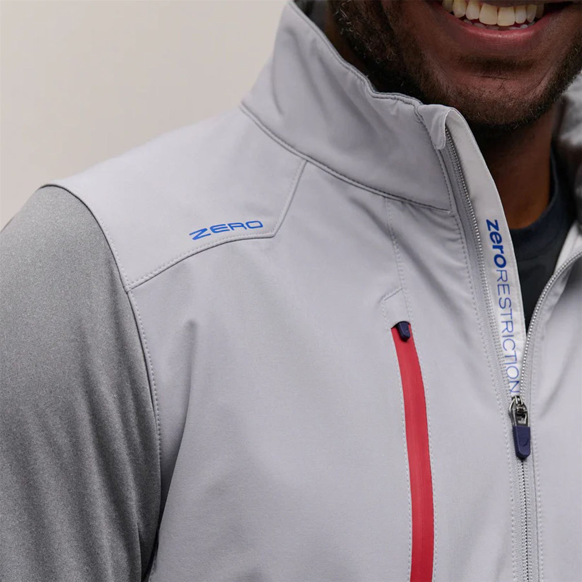 Z710 Full Zip Hybrid Jacket Grey Heather