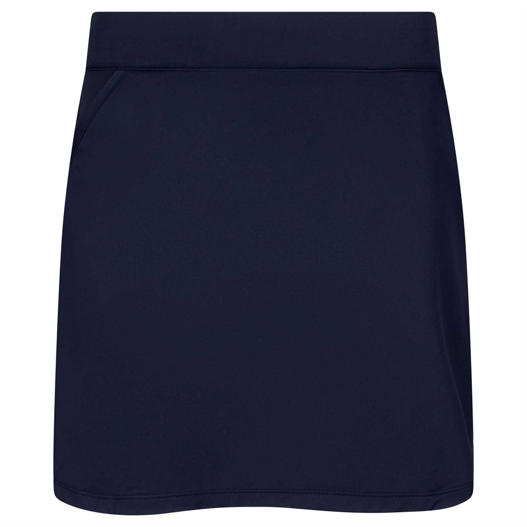 Womens Alice Petal Hem Skort Navy