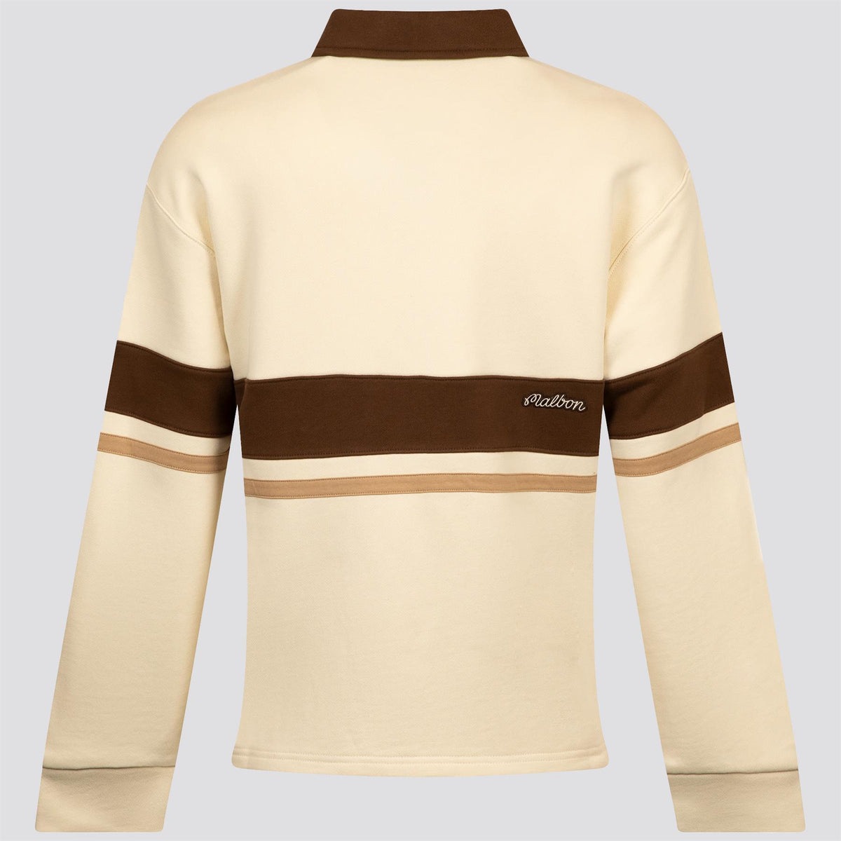 Womens Emma LS Polo Beige