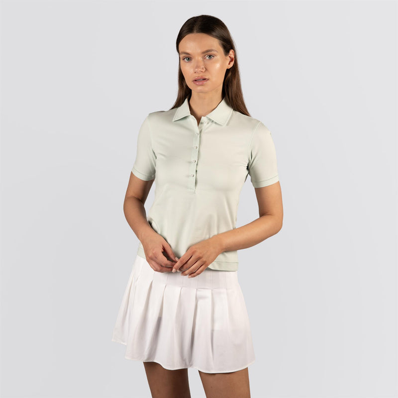 Womens Suki Polo Porcelain