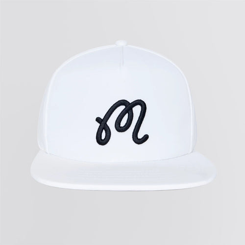 M Snapback White