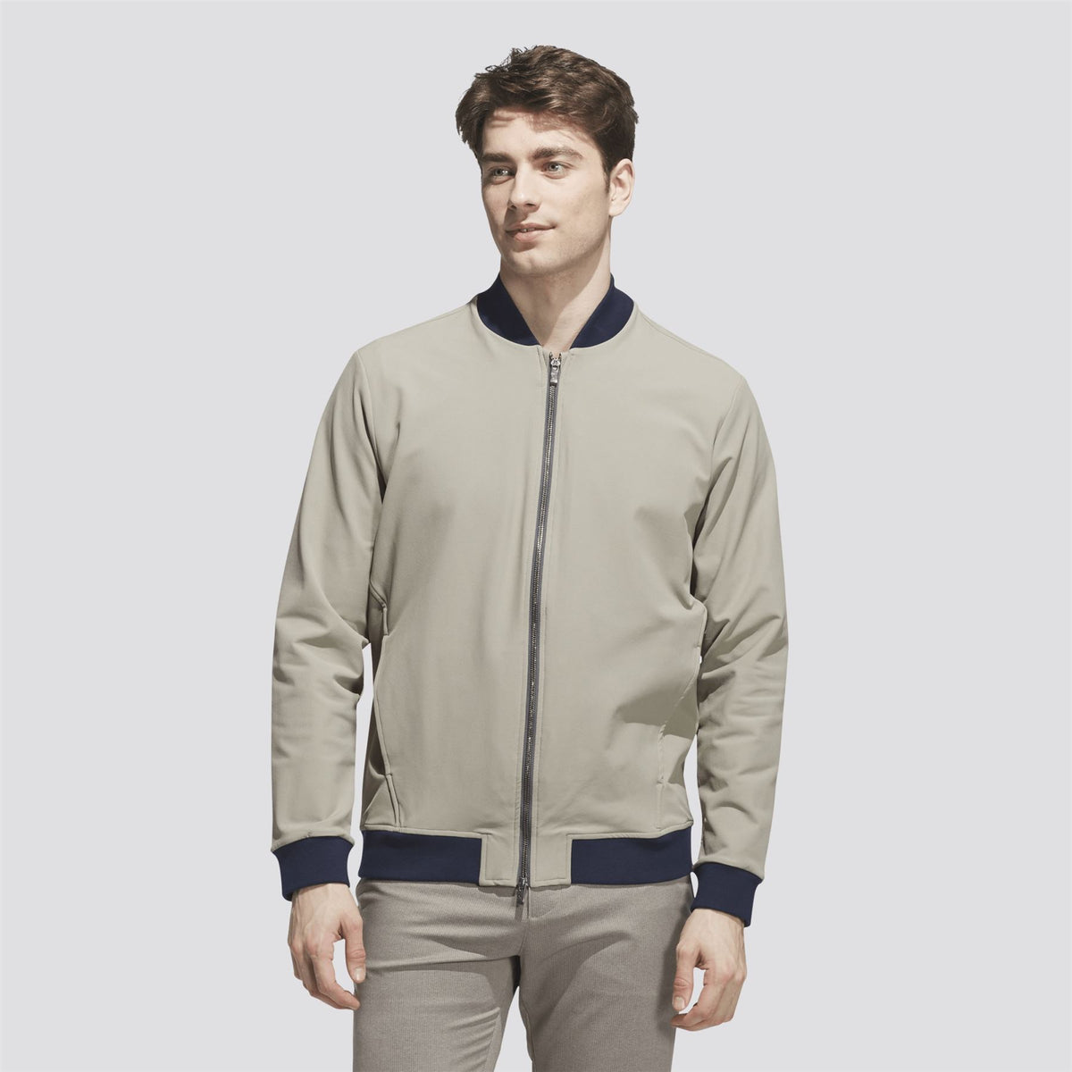 Ultimate365 Elevated Full Zip Jacket Putty Beige