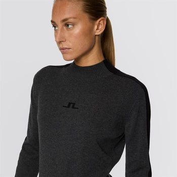 J.LINDEBERG レディース　セーター J.Lindeberg Womens Adeline Knitted Sweater Dark Gray Melange