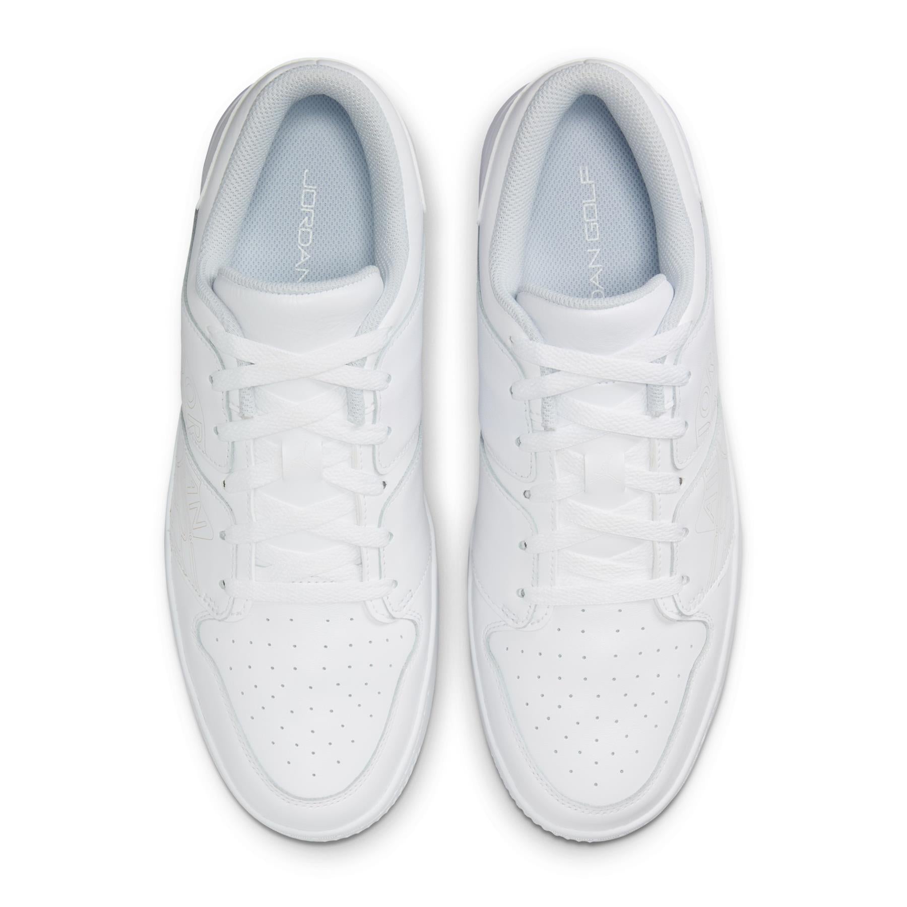 Nike Air Jordan 1 NU Retro Golf Shoes White/Pure Platinum/Blue