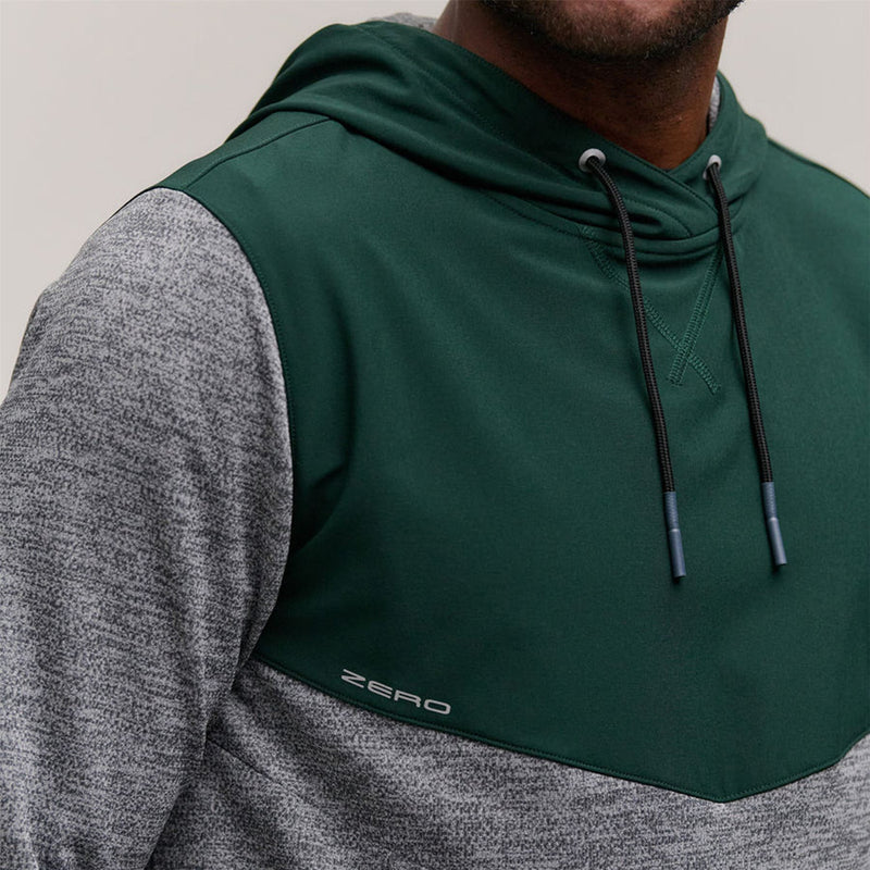 Tyson Hoodie Charcoal Heather/Night Forest