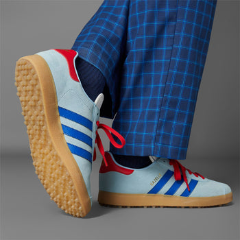 adidas Golf Originals Gazelle Spikeless Golf Shoes Clear Sky/Blue
