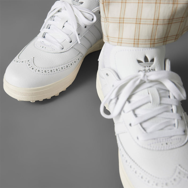 Coursecup Spikeless Golf Shoes White/Iron