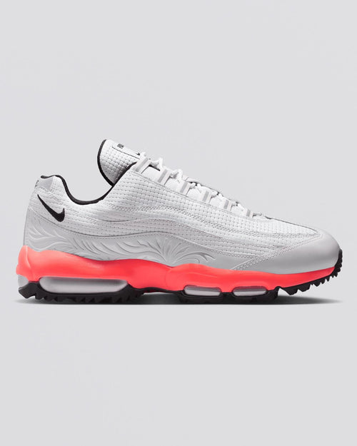 Air Max '95 NRG P26 Spikeless Golf Shoes Off White/Black Hot Lava/Metallic Silver