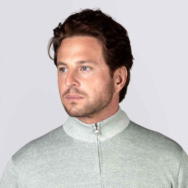 Barlow Quarter-Zip Sweater Willow