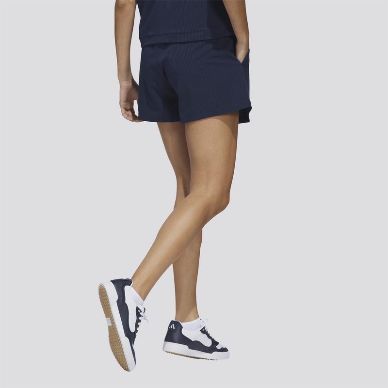 Womens Go-To Pleated Shorts Collegiate Navy