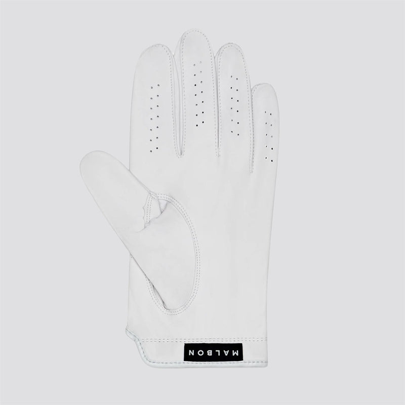 Clover Left Hand Golf Glove White