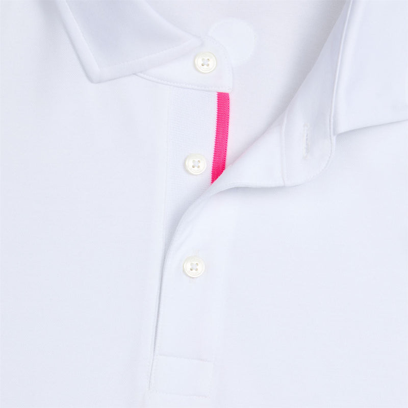 All Play Fine Stretch Pique Polo Snow