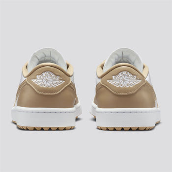 Jordan Golf Air Jordan 1 Low Spikeless Golf Shoes White/Linen