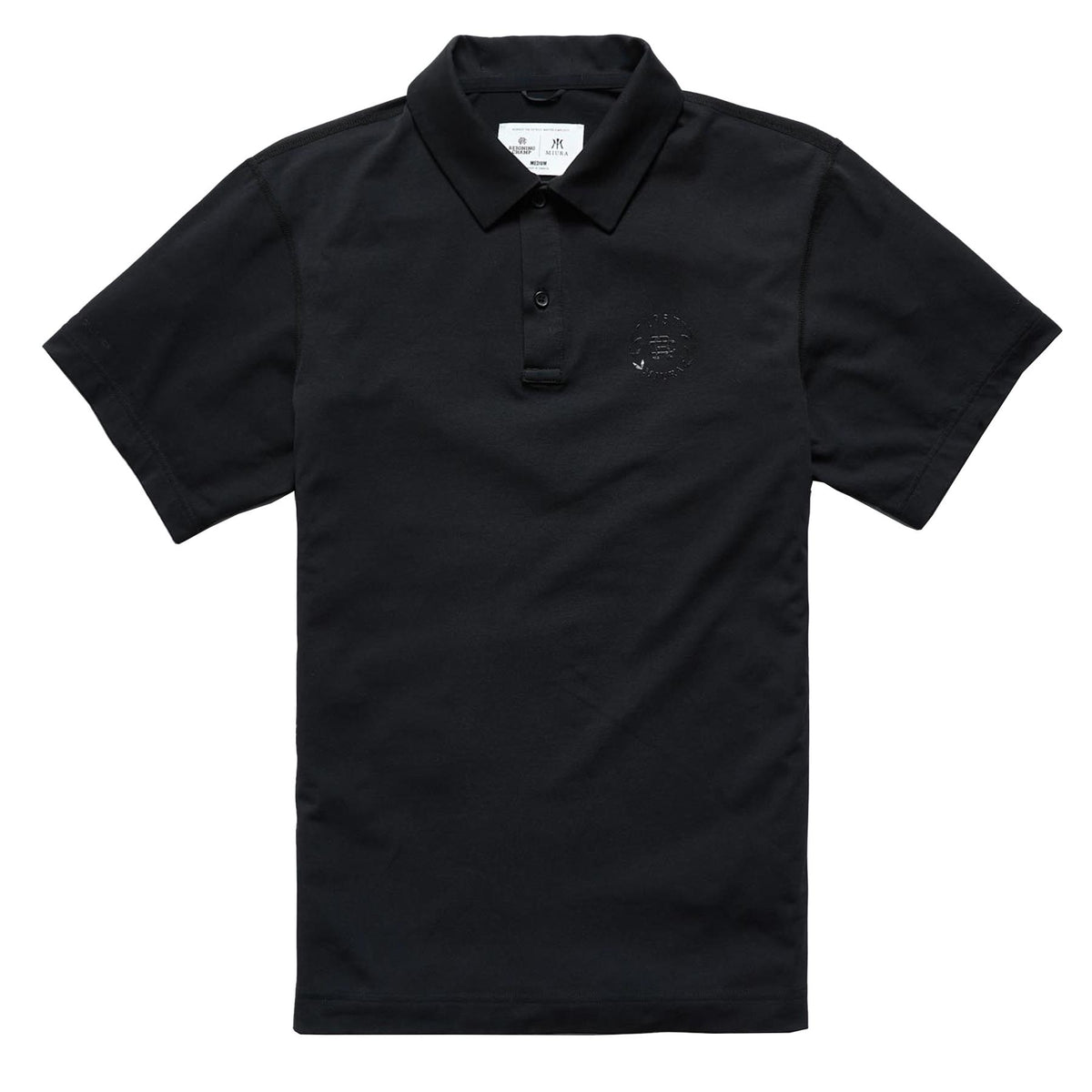 x Miura Copper Jersey Scratch Polo Black - 2025 – TRENDYGOLFUSA.COM