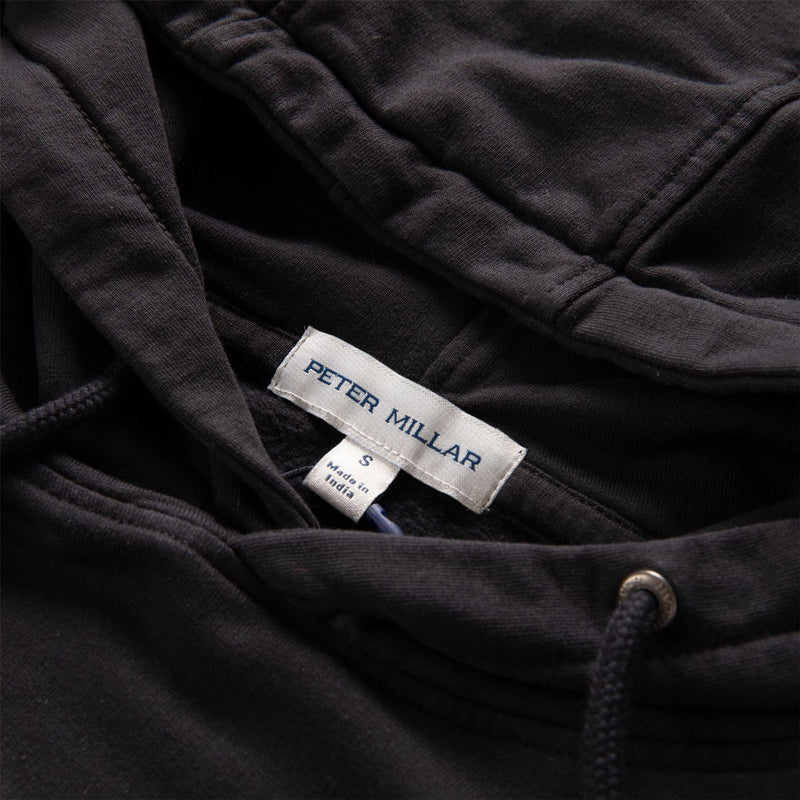 Lava Wash Hoodie Washed Black