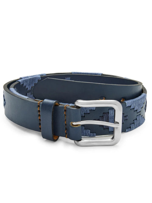 The Barker Belt Navy/Slate/Navy