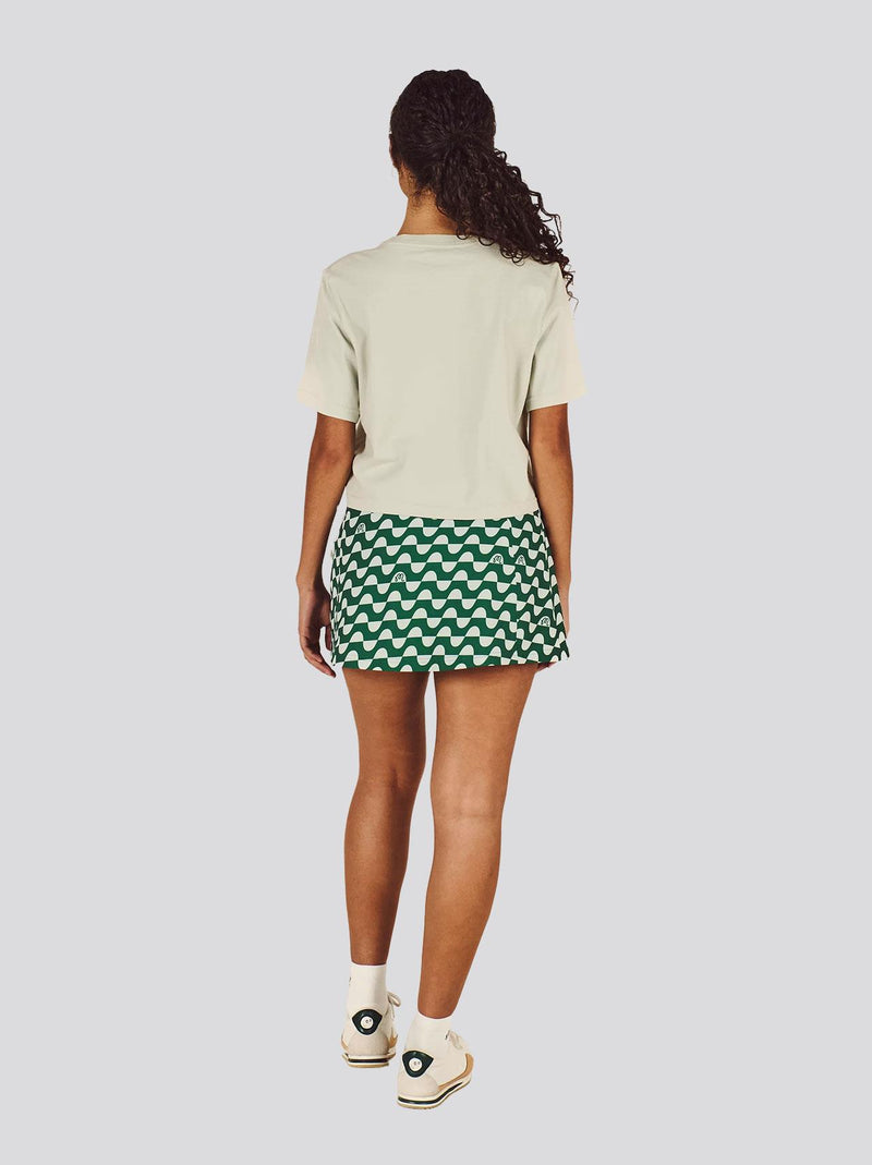 Womens Ella Skirt Garden Green/Green Tint